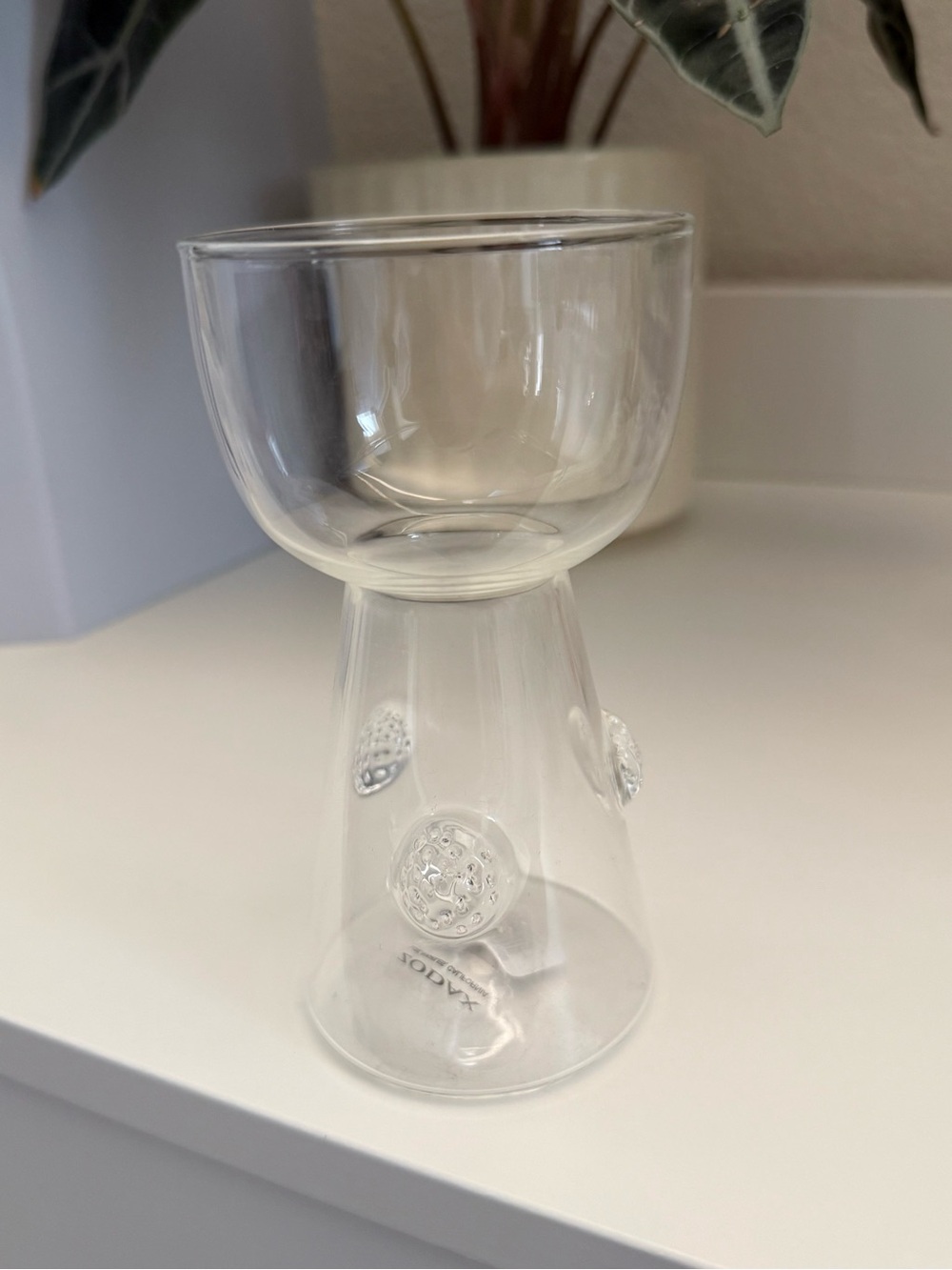 Zodax Amélie Clear Glass Mini Vase